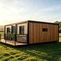 Kits de Casas Contenedor Prefabricadas Expandibles Personalizadas OEM, Estructura de Acero Modular, Resistentes al Fuego y al Agua, para Uso en Proyectos Residenciales y Campamentos
