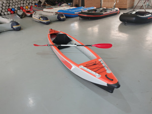 Kayak Inflable de PVC con Tecnología Drop-Stitch K410 de 14 Pies con las Mejores Reseñas para 2 Personas Listo para Enviar Kayak de Pesca con Dos Asientos - Product Image 5