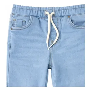 กางเกงยีนส์เด็กทรงตรงเอวกลาง ระบายอากาศได้ดี สีอ่อน 5 กระเป๋า ยี่ห้อ Adrenaline Boys - Product Image 6
