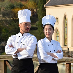 Logo personnalisé pour femmes antistatique sergé EMC veste de <span class=keywords><strong>travail</strong></span> en plein air réfléchissant mécanicien électrique pour cuisine Restaurant Bar uniformes - Product Image 3