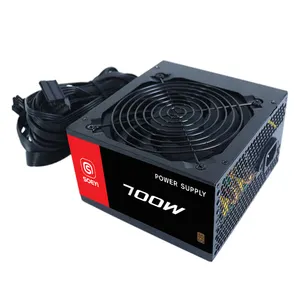 fuente de poder regulable PSU SMD Computer Power Supply 12 cm Fan ATX 700W APFC 80+ BRONZE Power Supply