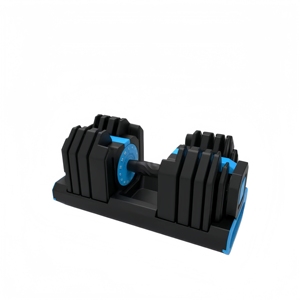 24KG Free Weights Adjustable <b>Dumbbell</b> High Quality Automatic Customizable Durable Adjustable <b>Dumbbell</b> for Fitness - Product Image 4