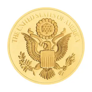 États-Unis d'Amérique Free Mason Coin Annuit Coeptis Pièce plaquée or Pièce de défi commémorative