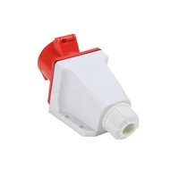Prise électronique multifonction Nuoqiya 4 broches (3P+E) 380V 16A étanche à montage en surface en PP