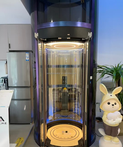 योंगली लिफ्ट परिपत्र घर ग्लास दृश्य इनडोर और आउटडोर कर्षण विला पैनोरामिक लिफ्ट - Product Image 1