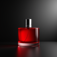 Mini bouteille de parfum en verre de luxe personnalisable 10ml 15ml 30ml 50ml 100ml vide avec vaporisateur coloré personnalisé et boîte
