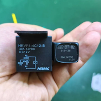 Relé Automotriz de 4 Pines, 12V, 40A, con Arnés de Cableado y Conector, Apto para Autos, Camiones, Motocicletas y Embarcaciones Marítimas