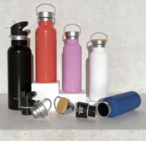 Bouteille d'eau isotherme promotionnelle de haute qualité avec sangle, à large ouverture, imprimée, pour le sport et les voyages - Product Image 4