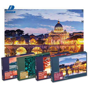 Puzzle Vision de la cathédrale de Saint-Pierre Puzzle 1000 pièces en papier Jeux de puzzle en papier Sublimation Paysage pour adultes et enfants - Product Image 1