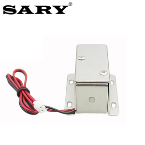 LY03 SARY ตัวล็อคแม่เหล็กไฟฟ้าขนาดเล็กสำหรับตู้ ล็อคควบคุมด้วยไฟฟ้า DC12V ล็อคกลอนไฟฟ้าสำหรับลิ้นชัก - Product Image 5