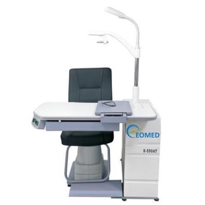 S-550AT Unité d'examen optique la plus vendue, Chaise de réfraction ophtalmique, Table combinée ophtalmique - Product Image 1