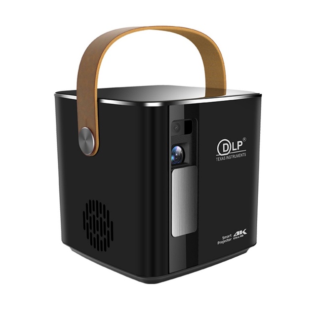 Newest Portable P12 Projectors 16G Android 9.0 4K 3D 1080p Full HD Video Games 5G WiFi BT4.2 Projector
