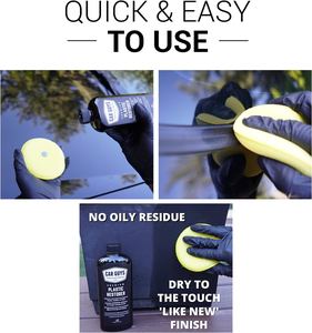 Restaurador de Plásticos con Efecto de Alto Brillo - La Solución Definitiva para Revitalizar el Caucho, el Vinilo y el Plástico Kit de 8 oz - Product Image 5