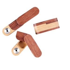 Muxiang Wood Dugout One Hitter Mini Cigarette Case Portable Polished Zhejiang Origin - Product Image 5