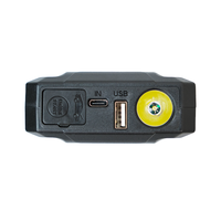 Démarreur de voiture CARSON, batterie externe portable d'urgence, 12V, multifonction, booster de batterie au lithium, lumière LED SOS, CE ROHS