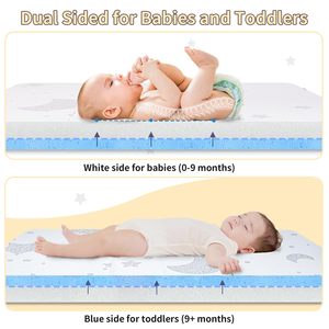 Pacco pieghevole portatile n Play materassi in schiuma Pad bambino box culla per bambini e gioco TOPPER materasso per culla <span class=keywords><strong>letto</strong></span> - Product Image 3