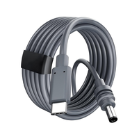 Kabel Starlink Mini 10FT, Kabel Daya USB C ke DC Tahan Air untuk Starlink Mini, Kompatibel dengan Power Bank 100W+ dan Pengisi Daya PD