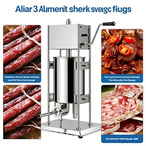 Machine à farcir les saucisses en acier inoxydable de qualité industrielle pour la fabrication de saucisses en restaurant - Product Image 1