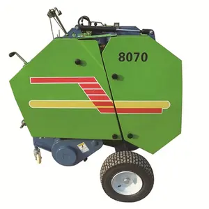 Hot sale mini hay baler pto round baler for 25hp mini tractor