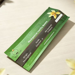 High Quality Custom Mylar Bag Three Side Seal Moisture proof Pouch for Beans Packaging - Product Image 2