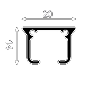 Небольшой алюминиевый потолочный кронштейн - Product Image 6