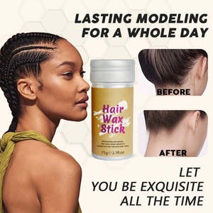 Cire coiffante hydratante et lissante pour cheveux, 75g, réparation des frisottis, vente en gros usine - Product Image 6