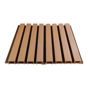 Outdoor Panel Wall New Product Factory Supplier Wpc Tubes Materials Wpc Timber Tubes Plastic Hollow Square Tubes