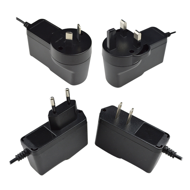 9V 12V Led Monitor Power Driver Wall Mount Type with 5.5*2.1mm Dc Plug