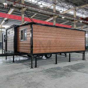 Maison conteneur préfabriquée en acier extensible JJM, design moderne, pour bureau, hôtel, utilisation portable, remorque de <span class=keywords><strong>voyage</strong></span> pour ferme - Product Image 4