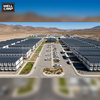 WELLCAMP Sistemas de Construcción Industrial Modulares Superiores, Soluciones de Ingeniería Llave en Mano, Habitações Personalizadas, Dormitorios Multinivel