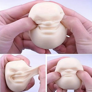 Juguete Blando de Cara Humana para Niños, Juguetes Sensoriales Suaves, Juegos de Entretenimiento para Niños, Regalos - Product Image 3