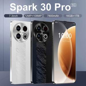 Smartphone <span class=keywords><strong>P30</strong></span> <span class=keywords><strong>Pro</strong></span> 6,7 pouces Spark 30 à succès – Déverrouillage facial/par empreinte digitale, 6 Go RAM, 128 Go ROM, processeur MTK6592 Octa Core, double SIM - Product Image 6