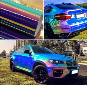 1.38x18m PVC coloré <span class=keywords><strong>arc</strong></span>-<span class=keywords><strong>en</strong></span>-<span class=keywords><strong>ciel</strong></span> voiture vinyle film couleur changeante caméléon emballage autocollant <span class=keywords><strong>arc</strong></span>-<span class=keywords><strong>en</strong></span>-<span class=keywords><strong>ciel</strong></span> à blanc couleur - Product Image 5