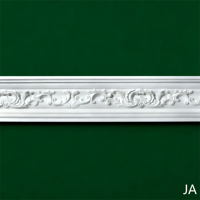Vente chaude : Corniches sculptées en plâtre GRG pour décoration intérieure/extérieure moderne de salon, moulures de plafond pour hôpitaux, hôtels et villas