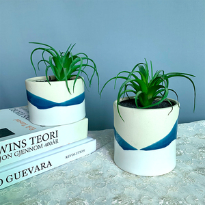 نمط طبيعي ديكور المنزل الخزف سطح المكتب وعاء زهور أكثر شعبية في أوروبا - Product Image 4