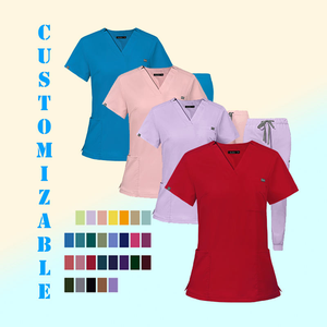 Set di Divise Mediche Personalizzate per Donne, con Logo Personalizzato, Disegnate a Mano, per Ospedali e Cliniche - Product Image 3