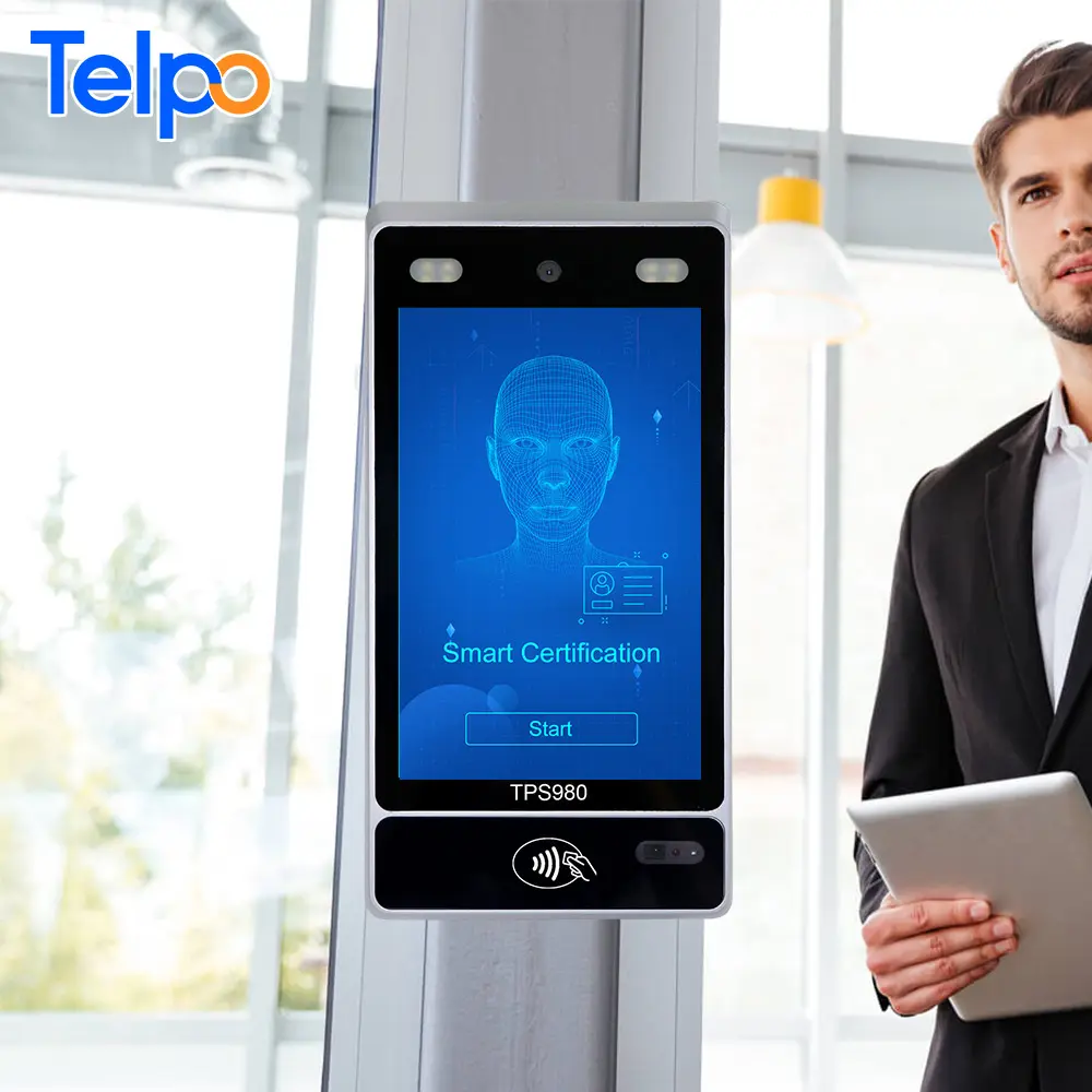 Контроль времени посещаемости и доступа дверей, современные биометрические и RFID-решения, Система сканирования лица