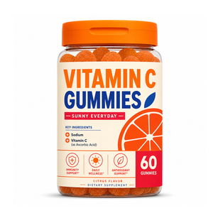 Gomitas de <span class=keywords><strong>Vitamina</strong></span> <span class=keywords><strong>C</strong></span> Premium <span class=keywords><strong>con</strong></span> Mezcla de <span class=keywords><strong>Bioflavonoides</strong></span> para el Apoyo Inmunológico y la Vitalidad, Servicio de Marca Personalizada - Product Image 2