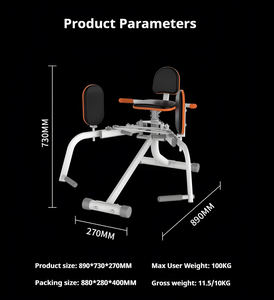 YUNPAO 2025 nouveau Sport butin constructeur équipement de gymnastique à domicile avec entraînement des fesses intérieur amusant Glute <span class=keywords><strong>Machine</strong></span> pour femmes jambes presse <span class=keywords><strong>Machine</strong></span> - Product Image 3