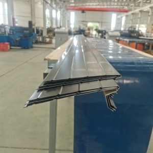 F8 1,5x6 Zoll 10 Fuß Schwarz-Weiß Aluminium-Tropfkantenprofil - Product Image 4