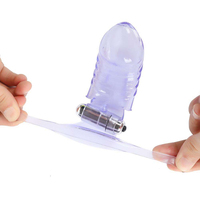 Masseur de doigts, masseur de bout des doigts, jouet sexuel, mini pile bouton, portable pour femmes, massage du point G