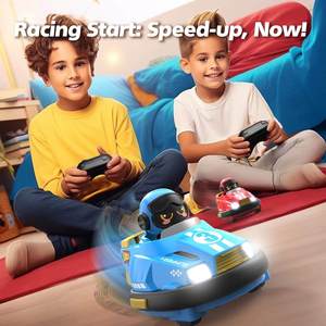 Voitures de combat télécommandées 2.4G pour 2 joueurs, jouets amusants pour jeu de combat, véhicules de collision télécommandés, nouveauté pour enfants, voitures de combat radiocommandées - Product Image 4