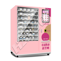 Haloo Automaat Leverancier Haloo Gekoelde Cake Automaat Te Koop Vers Voedsel Fruit Automaat Met Lift Met Koelsysteem