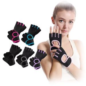 Cycling Gym Weight Lifting <strong>Gloves</strong> Half Finger Breathable Summer Unisex Sports Hand Protection - Product Image 1