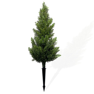 Artificial Cypress <b>Trees</b> 80cm Round High Simulation Outdoor <b>Garden</b> Decorations - Product Image 2