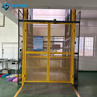 Système de levage de marchandises lourdes, élévateur de fret, entraînement hydraulique, commande électrique à distance, certifié CE pour entrepôt industriel
