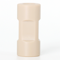 Usinage CNC sur mesure en acier inoxydable PEEK pour l'usinage de fils filetés internes, isolation haute température, faible friction, précision