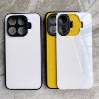 Coque de téléphone à sublimation 2D en verre trempé pour Xiaomi 17T 17T Pro – Coques vierges pour sublimation DIY
