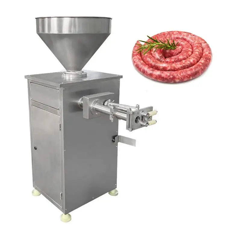 공장 직접 판매 햄 필러 고기 충전 기계 진공 공압 소시지 stuffer 높은 품질