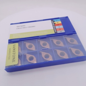 Insertos de ranurado ED de carburo CNC CSVC16DJ100/150 CSVC16DJ200/250/300 Accesorios de tubería hidráulica Insertos de ranura de fresado de rosca de válvula - Product Image 3
